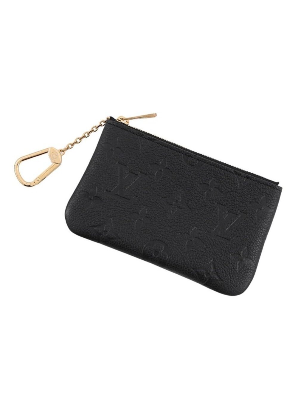 Louis Vuitton Coin Purse Monogram Empreinte Card&key Case Pochette Cles S Black
